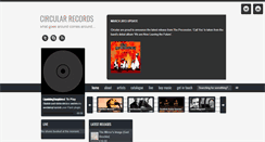 Desktop Screenshot of circular-records.com